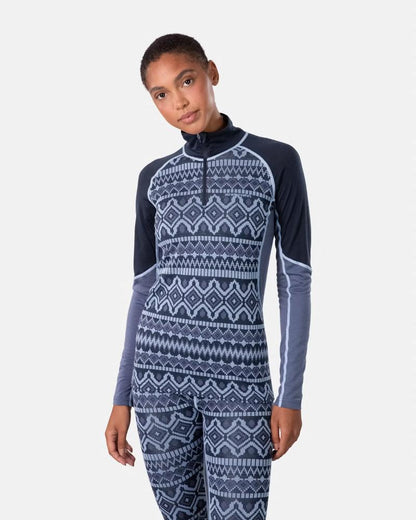 Kari Traa - Malia Half-Zip - Women's - Dark Navy Blue