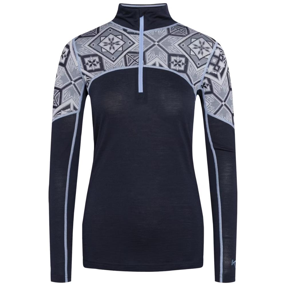 Kari Traa - Eloise Half-Zip - Women's - Dark Navy Blue