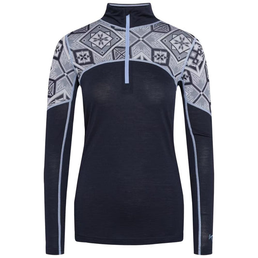 Kari Traa - Eloise Half-Zip - Women's - Dark Navy Blue