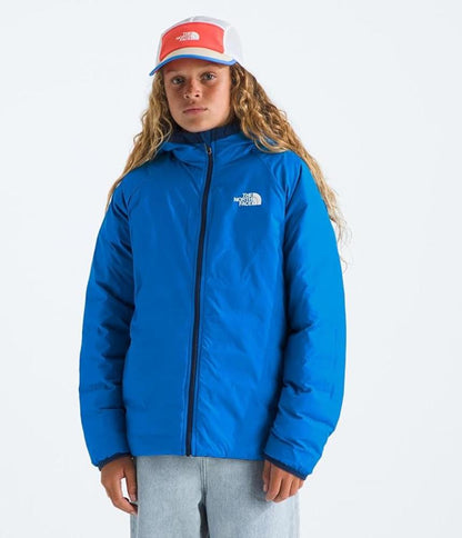 The North Face - Reversible Perrito Hooded Jacket - Boys' - Estate Blue