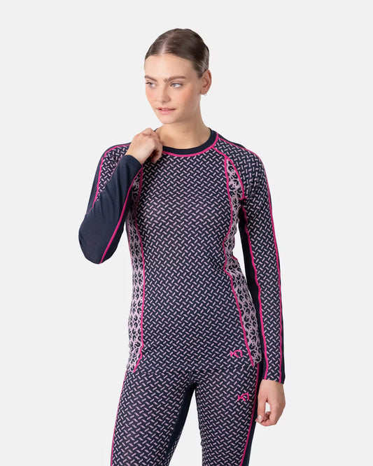 Kari Traa - Lekker Long Sleeve - Dark Navy Blue