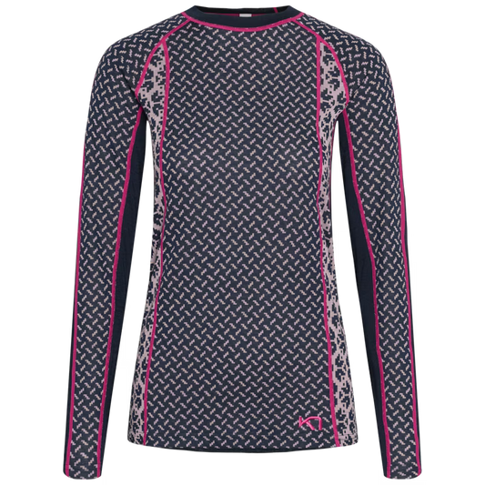 Kari Traa - Lekker Long Sleeve - Dark Navy Blue