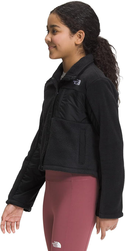 The North Face - Fleece Mashup Jacket - Girls' - Tnf Black