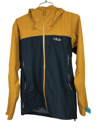 Rab Rain Jacket M MD Orange/Gray