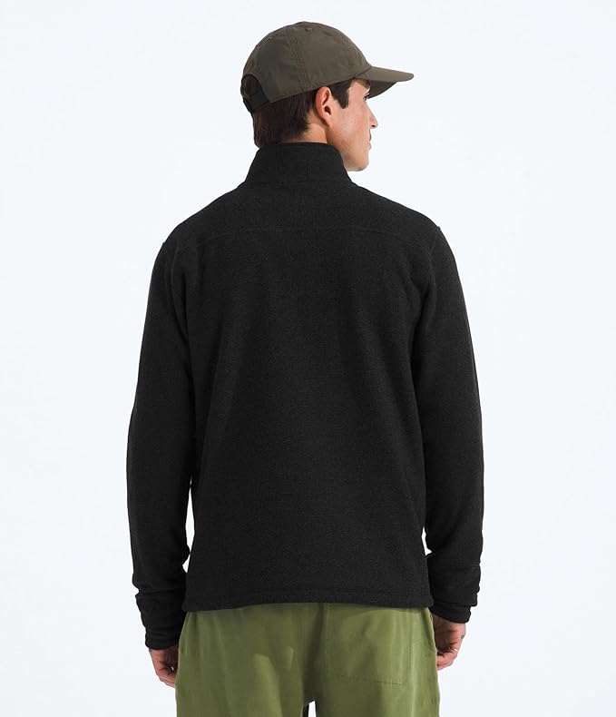 The North Face - Mens Textured Cap Rock 1/4 Zip - TNF Black Heather