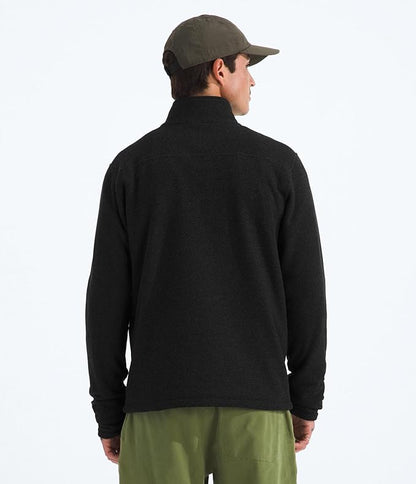 The North Face - Mens Textured Cap Rock 1/4 Zip - TNF Black Heather