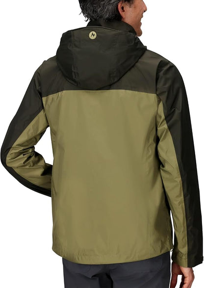 Marmot - PreCip Eco Jacket - Men's - Rosin Green/Olive Grove