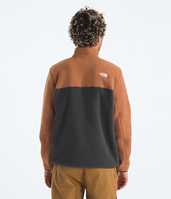 The North Face - Yumiori 1/4 Zip - Men's - Asphalt Grey/Burnt Umber/Summit Gold