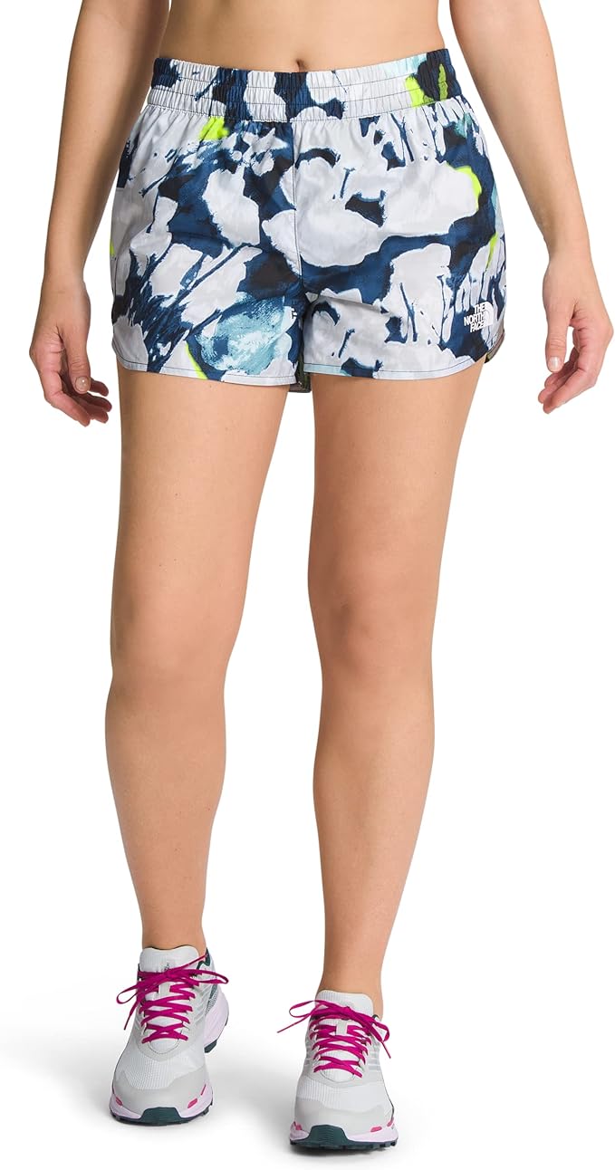The North Face - Limitless Run Short - Women's - Tropical Peach Enchanted Trails Print