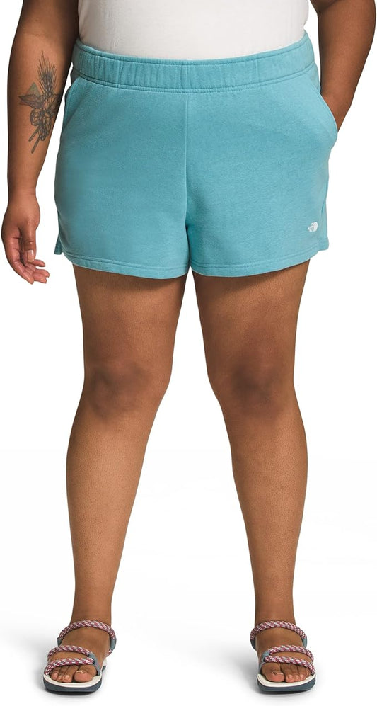 The North Face - Half Dome Fleece Short - Women's - Reef Waters/TNF White
