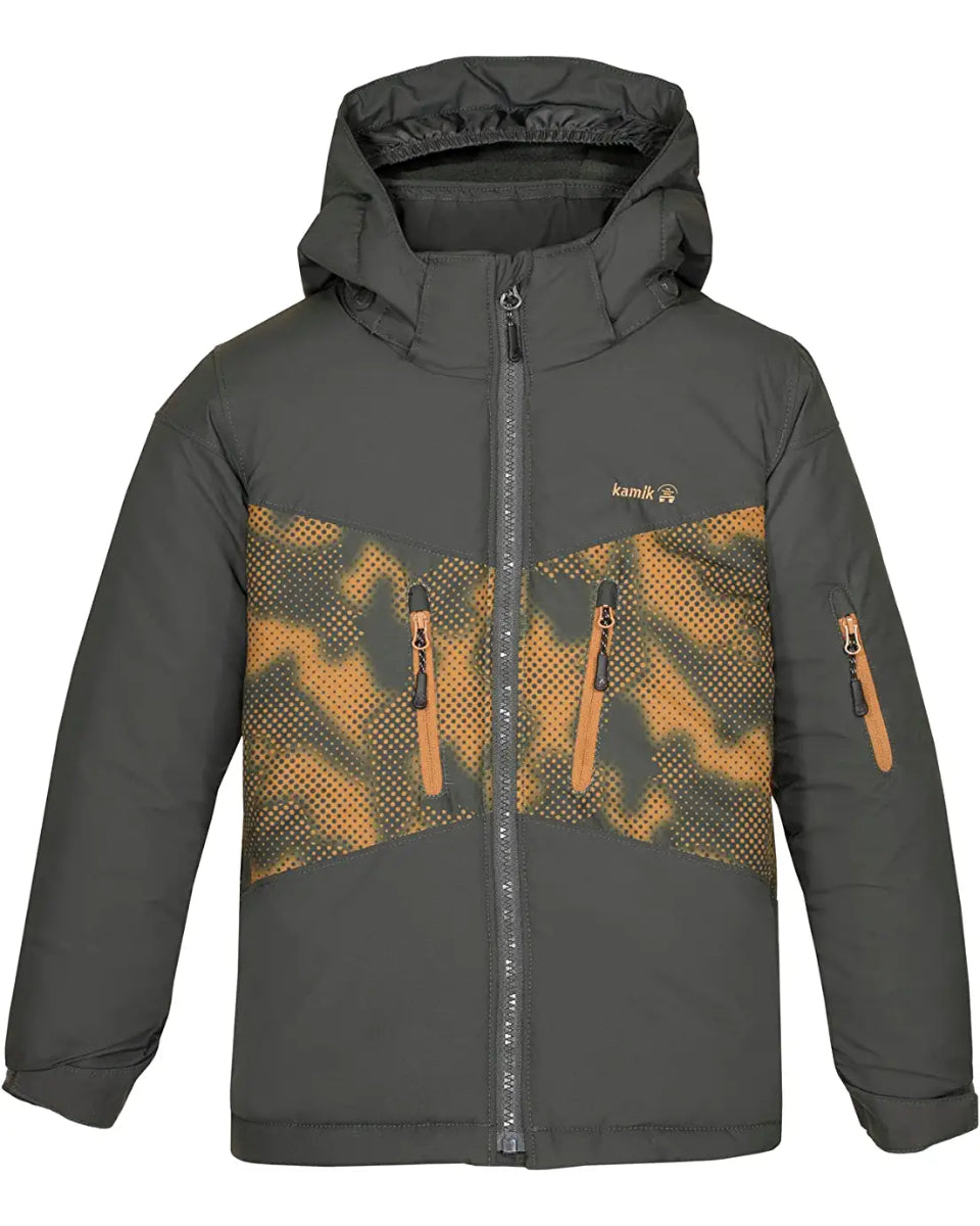 Kamik - Jared Ski Jkt 10K/5K Kids' - Coal/Bronze