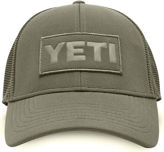 Yeti Coolers - Core Patch Trucker Hat - Olive on Olive