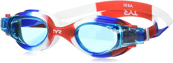 TYR - Vesi Tie Dye Youth Goggles - Blue/Green