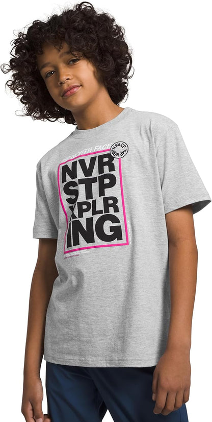 The North Face - Short Sleeve Graphic Tee - Boys' - Summit Gold