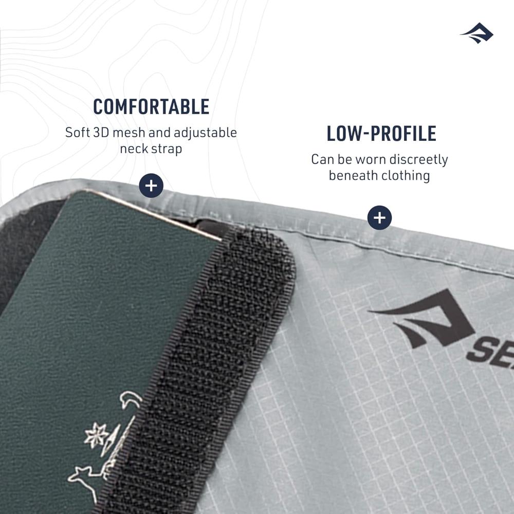 Sea To Summit - Neck Pouch RFID - High Rise Grey