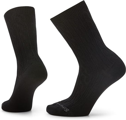 Smartwool - Everyday Cable Crew Socks - Black