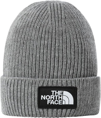 The North Face - TNF Logo Box Cuffed Beanie - Tnf Black