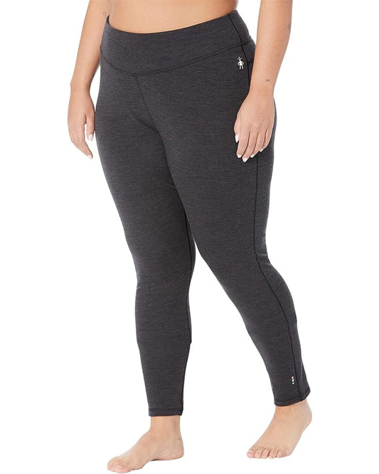 Smartwool - Classic Thermal Merino Base Layer Bottom - Women's Plus - Charcoal Heather