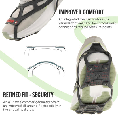 Kahtoola - NANOspikes - Charcoal/Red