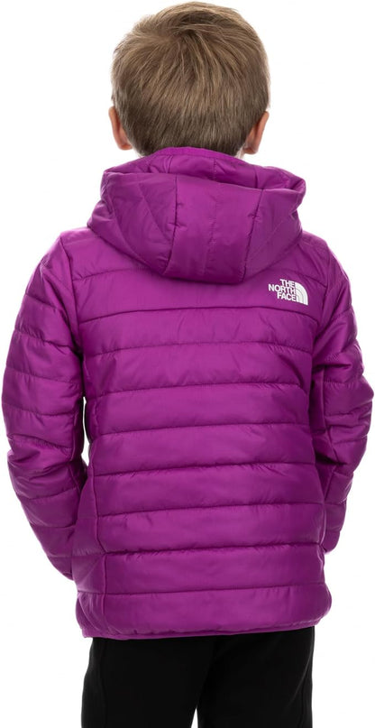 The North Face - Eclipse Reversible Insulated Jacket - Kids' - Purple Cactus Flower