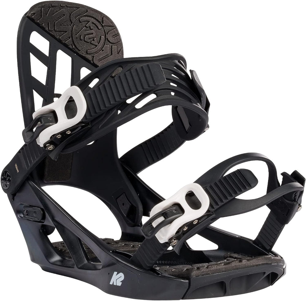 K2 - You+H Snowboard Bindings 2025 - Youth - Black