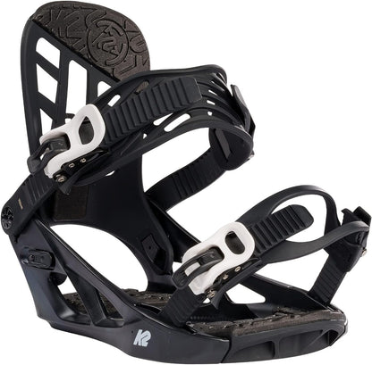 K2 - You+H Snowboard Bindings 2025 - Youth - Black