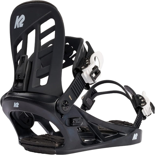 K2 - You+H Snowboard Bindings 2025 - Youth - Black