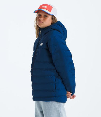 The North Face - Reversible Perrito Hooded Jacket - Boys' - Estate Blue