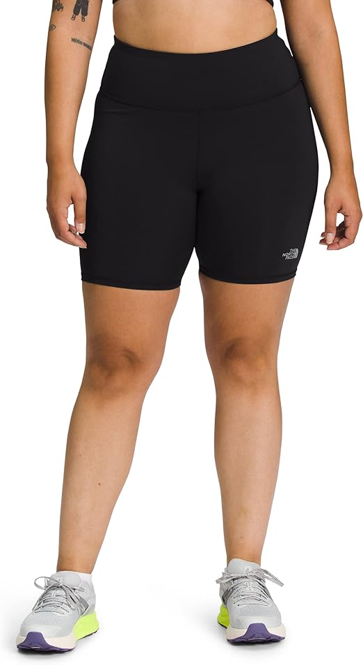 The North Face - Elevation Bike Short - Women's Plus - Asphalt Grey