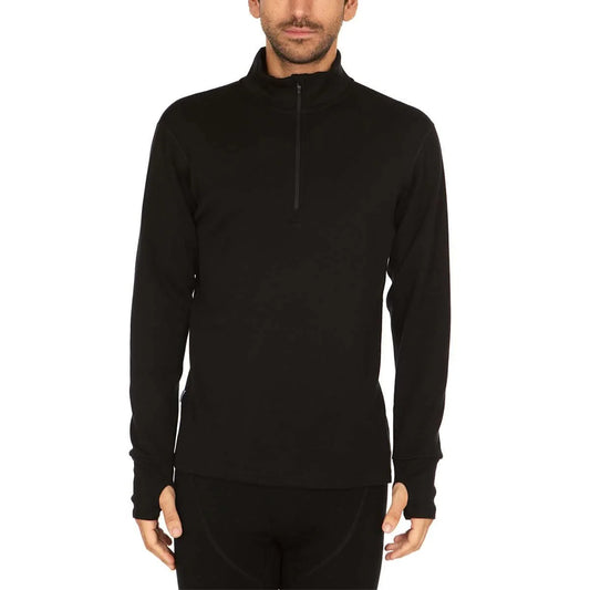 Minus 33 - Men's Kobuk Expedition 1/4 Zip - Black