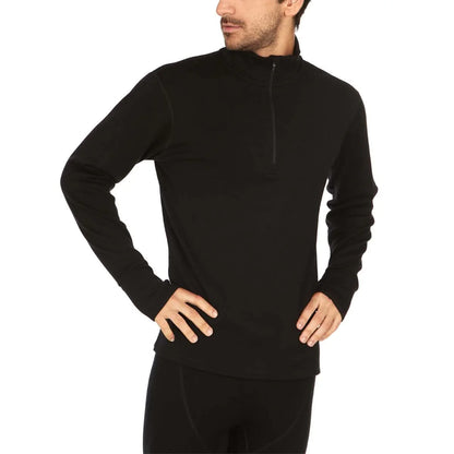 Minus 33 - Men's Kobuk Expedition 1/4 Zip - Black