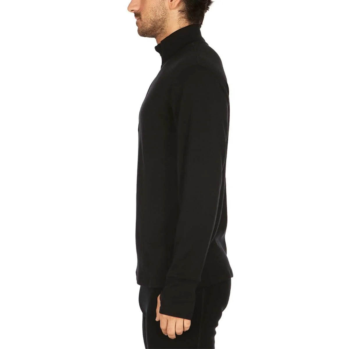 Minus 33 - Men's Kobuk Expedition 1/4 Zip - Black