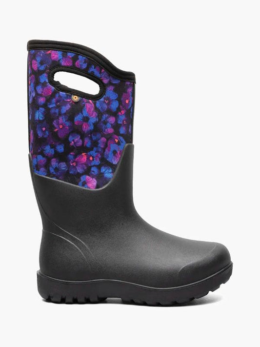 Bogs - Neo Classic Petals - Women's - Black Multi