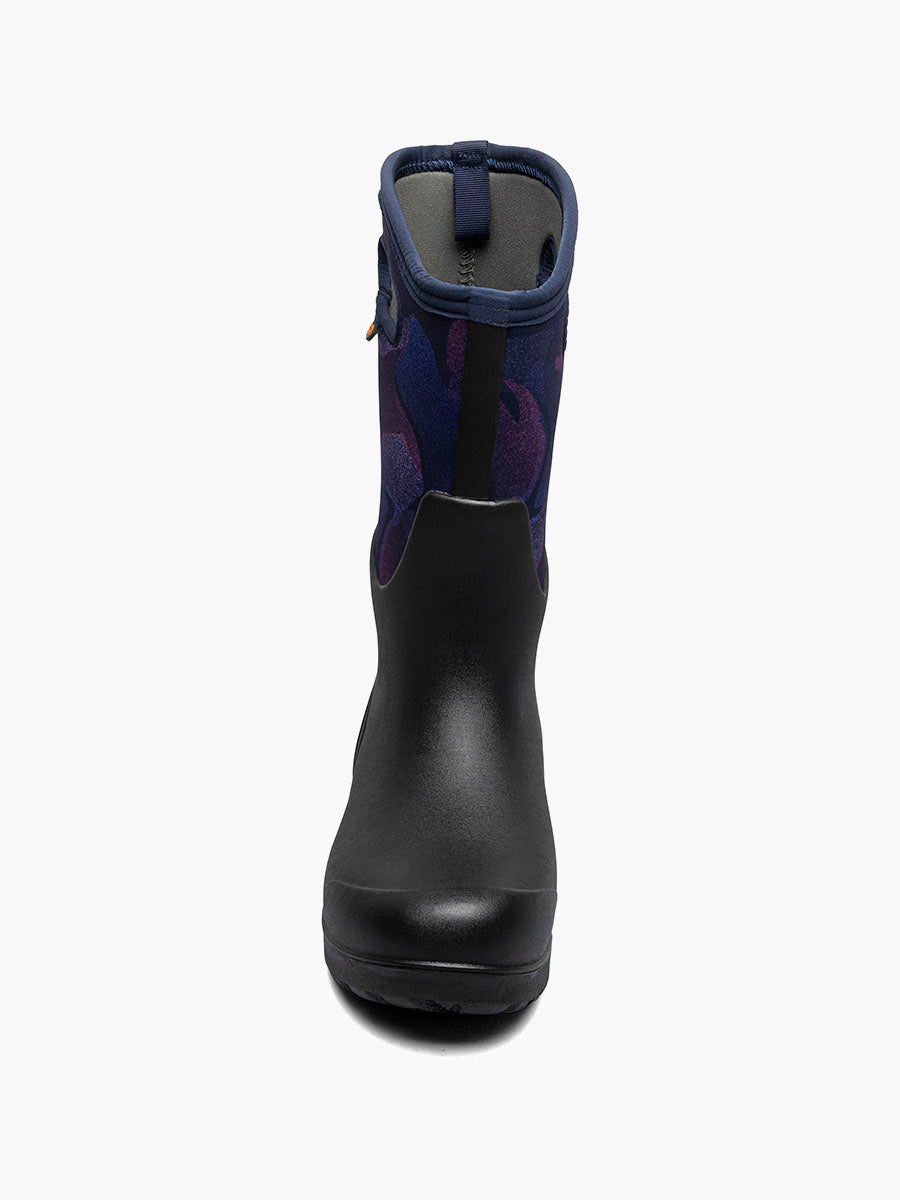 Bogs - Neo-Classic Tall Abstract Shapes - Women's - Navy Multi