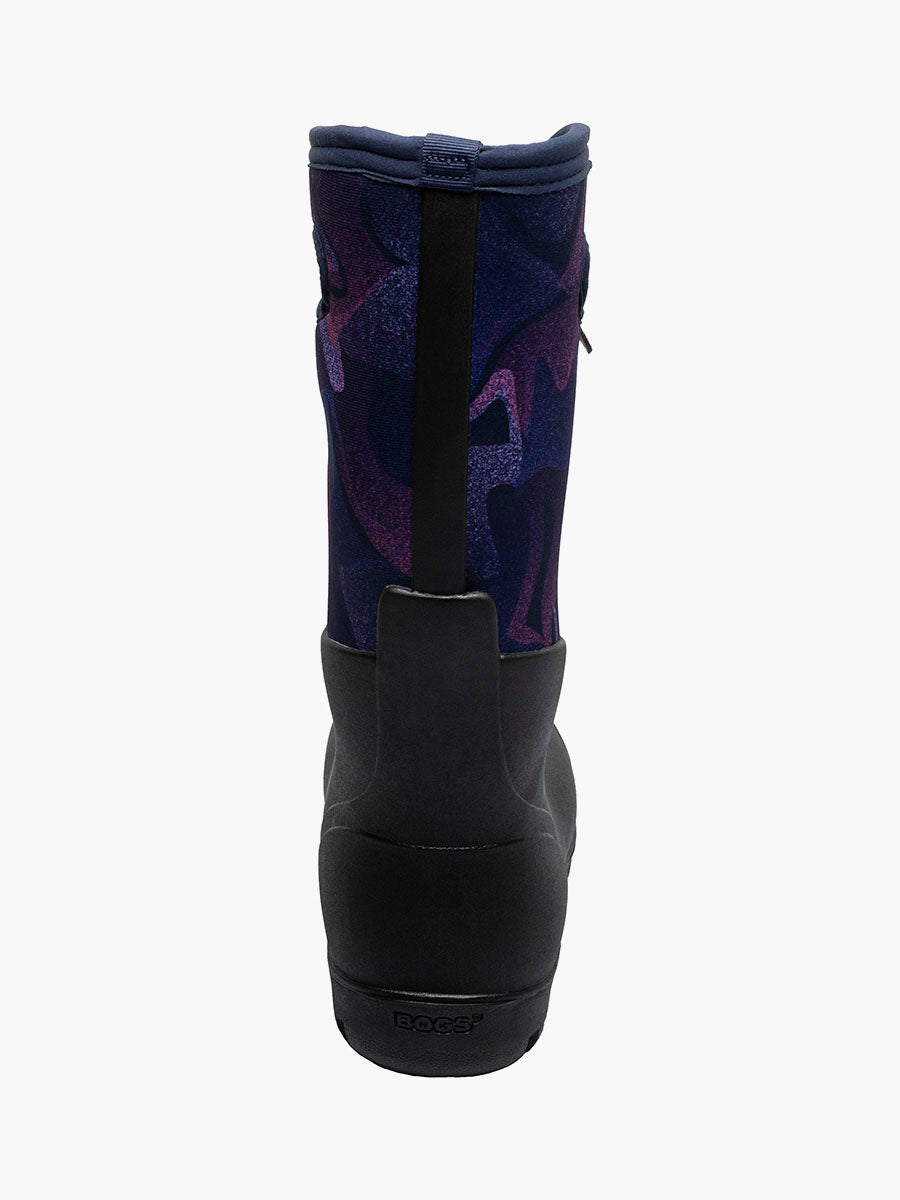 Bogs - Neo-Classic Tall Abstract Shapes - Women's - Navy Multi