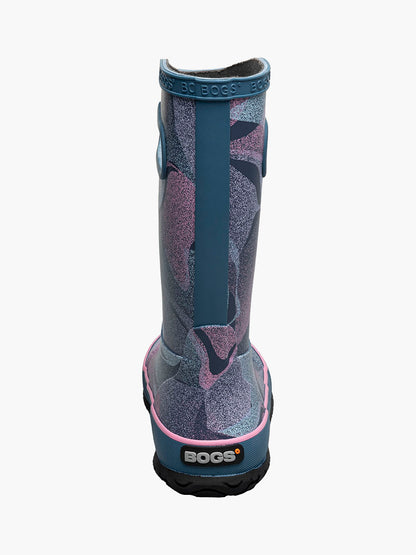 Bogs - Rainboot Abstract Shapes - Kids' - Indigo Mlt