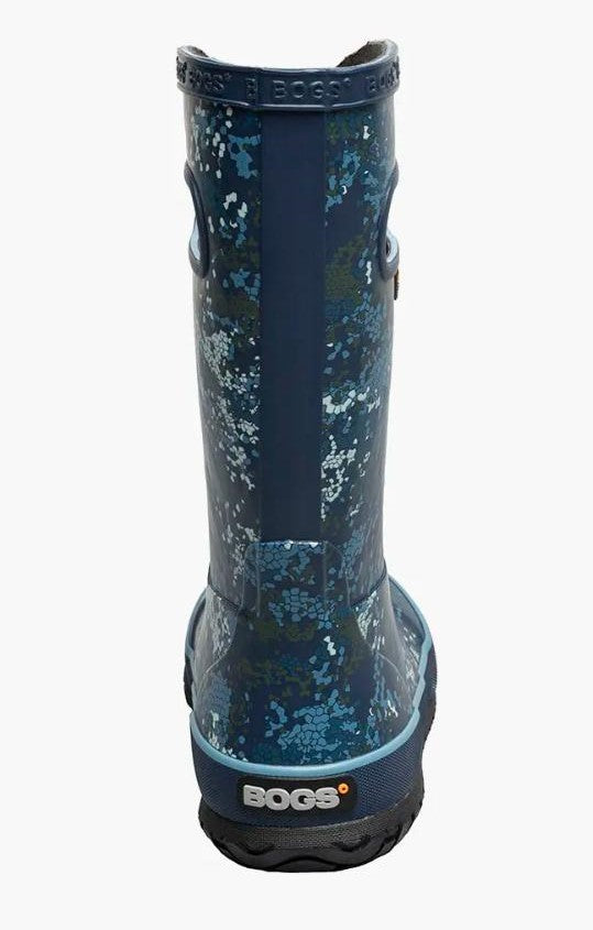 Bogs - Rainboot Micro Camo - Kids' - Blue Multi