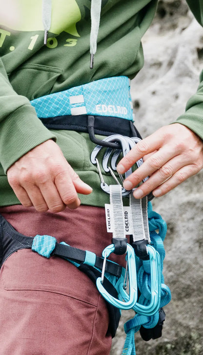 Edelrid - Pure Wire Set Sixpack - Slate/Icemint