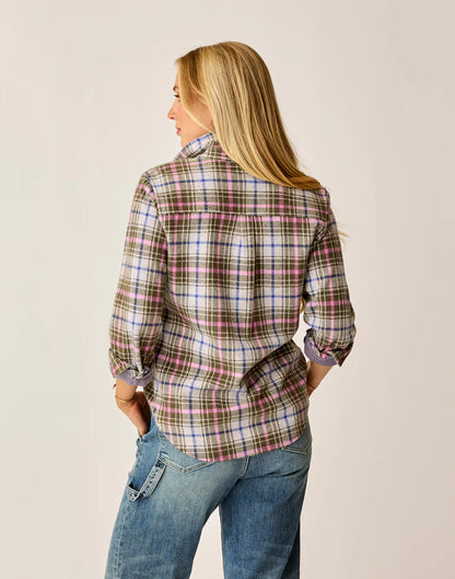 Carve Designs - Fairbanks Supersoft Shirt - Fir Plaid