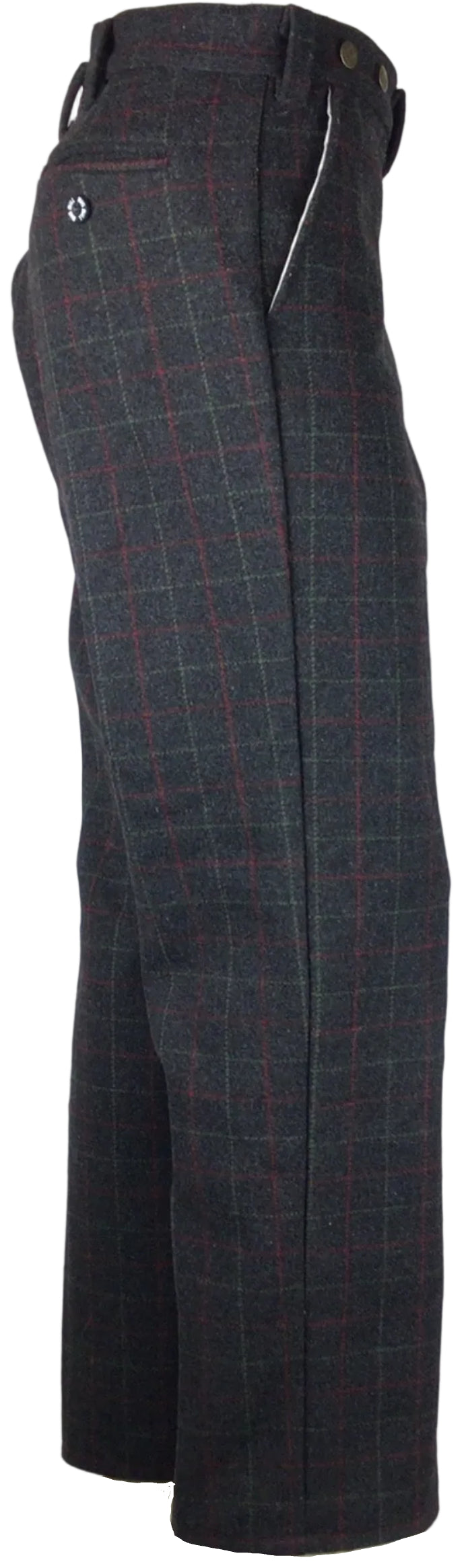 Big Bill Wool Pants Men 34/31 Plaid