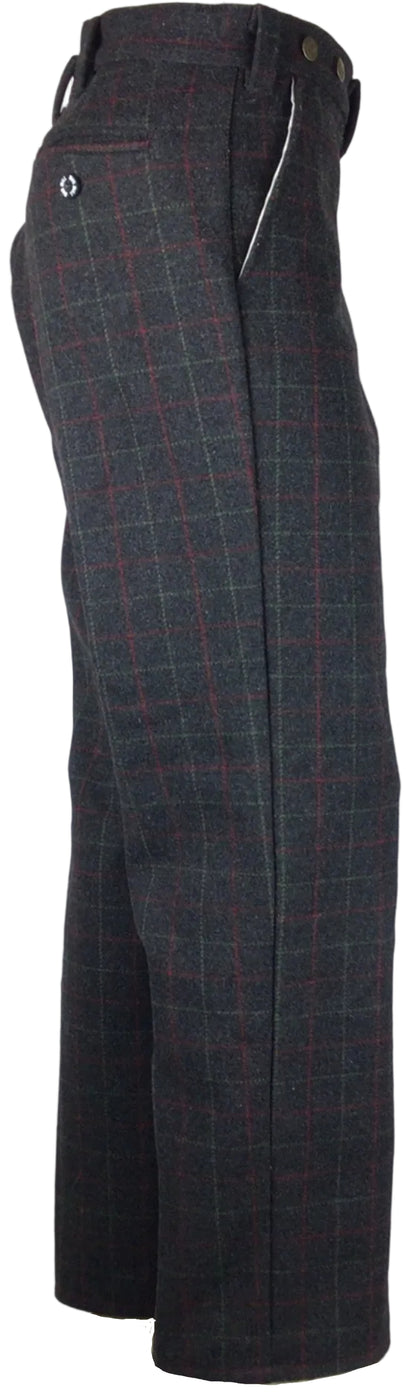 Big Bill Wool Pants Men 34/31 Plaid
