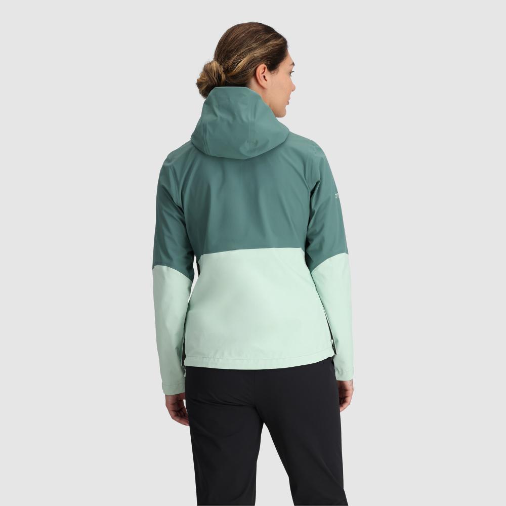 Outdoor Research - Aspire 3L Jacket - Women's - Neptune/Fresh Mint