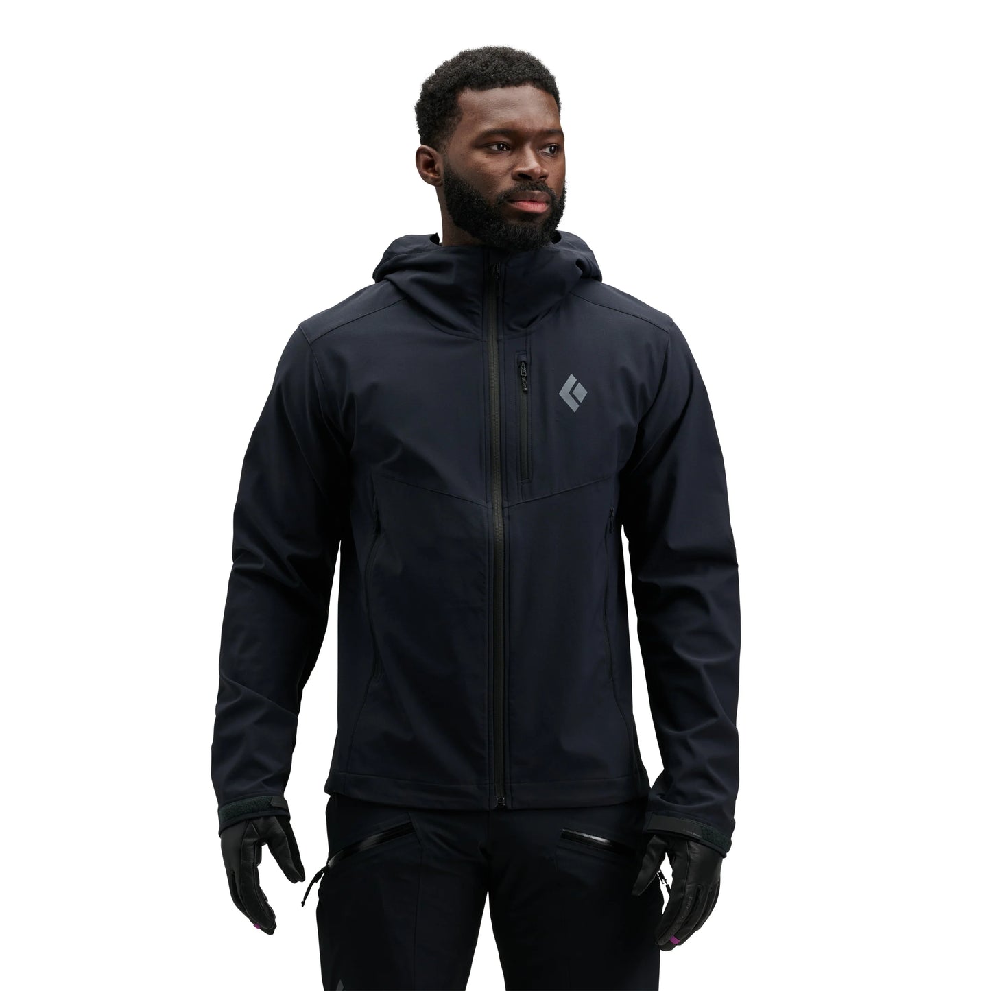 Black Diamond - Mens Dawn Patrol Softshell - Black