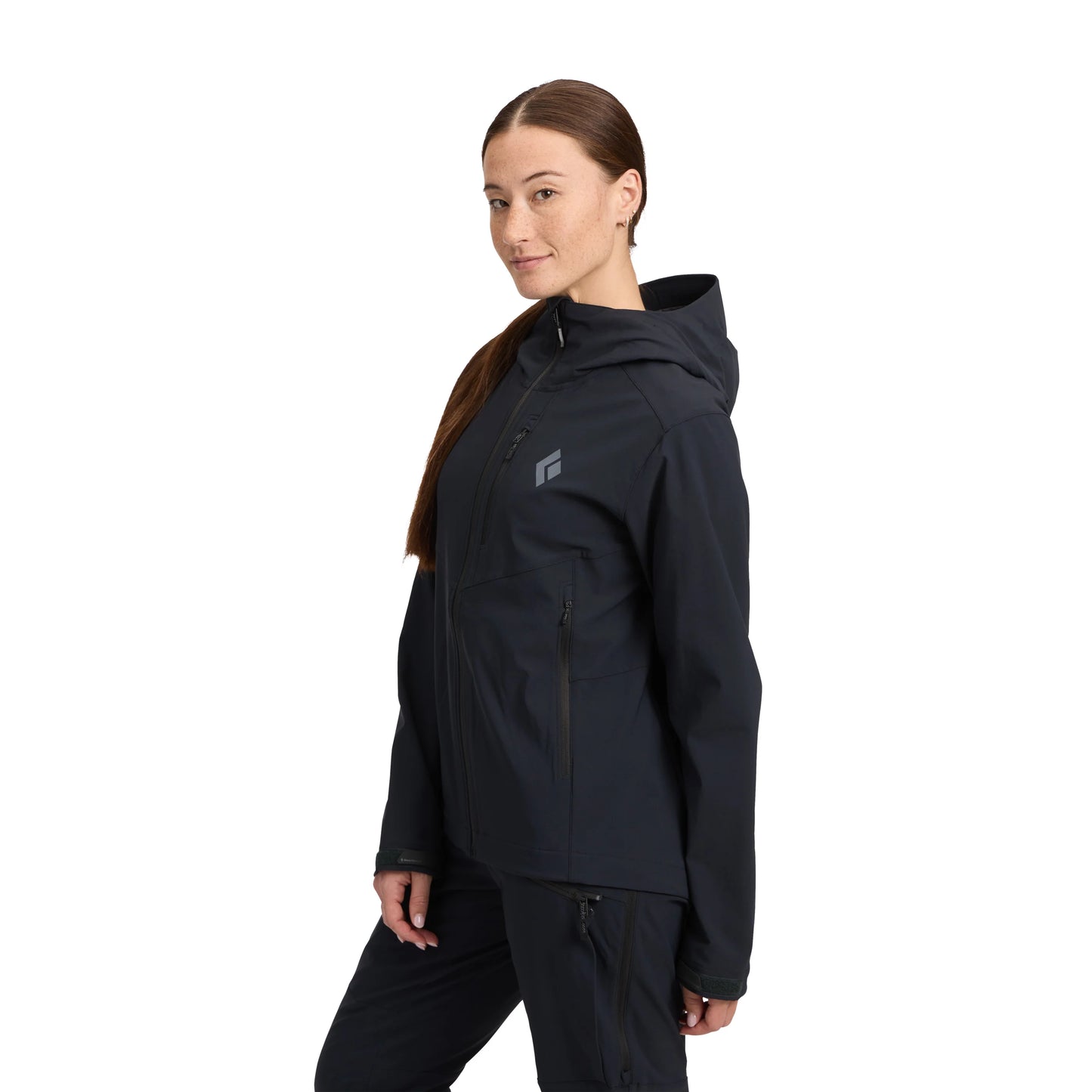 Black Diamond - Womens Dawn Patrol Softshell - Black