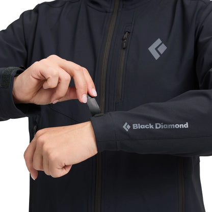 Black Diamond - Womens Dawn Patrol Softshell - Black