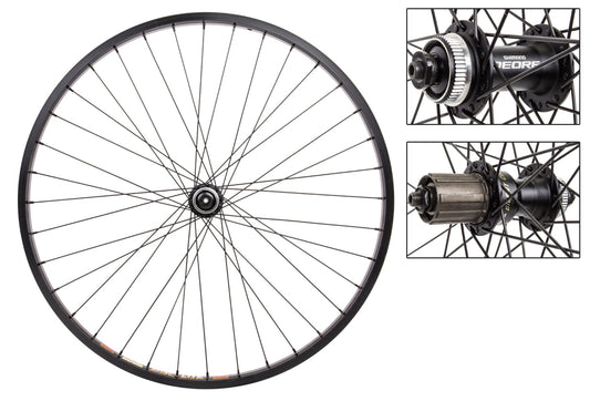 Wheel Master - 26X1.5 Qr Black 8-10Sp Set