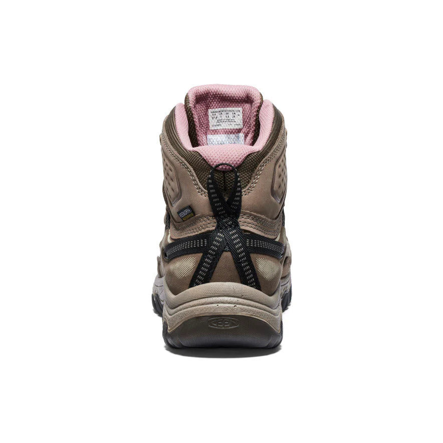 Keen - Women's Targhee IV Mid Wp - Brindle/Nostalgia Rose