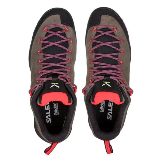 Salewa - Wildfire Leather - Women's - Black/Fluo Coral