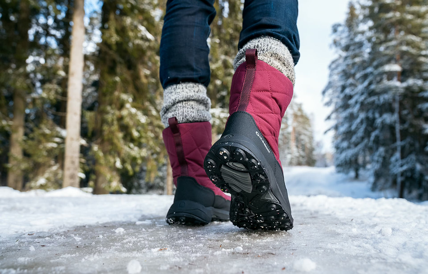 Icebug - Ivalo4 Womens BUGrip - Mulberry