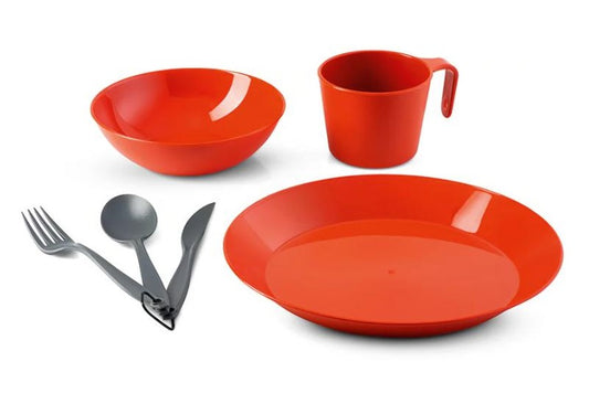 GSI Outdoors - Cascadian 1 Person Table Set - Terracotta